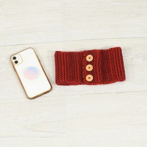 Ear Warmer / Headband with Buttons